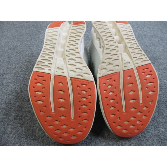 On Cloudsurfer Shoes Mens Size 11.5 Green Orange Running Road Trainers Athletic - Picture 8 of 16